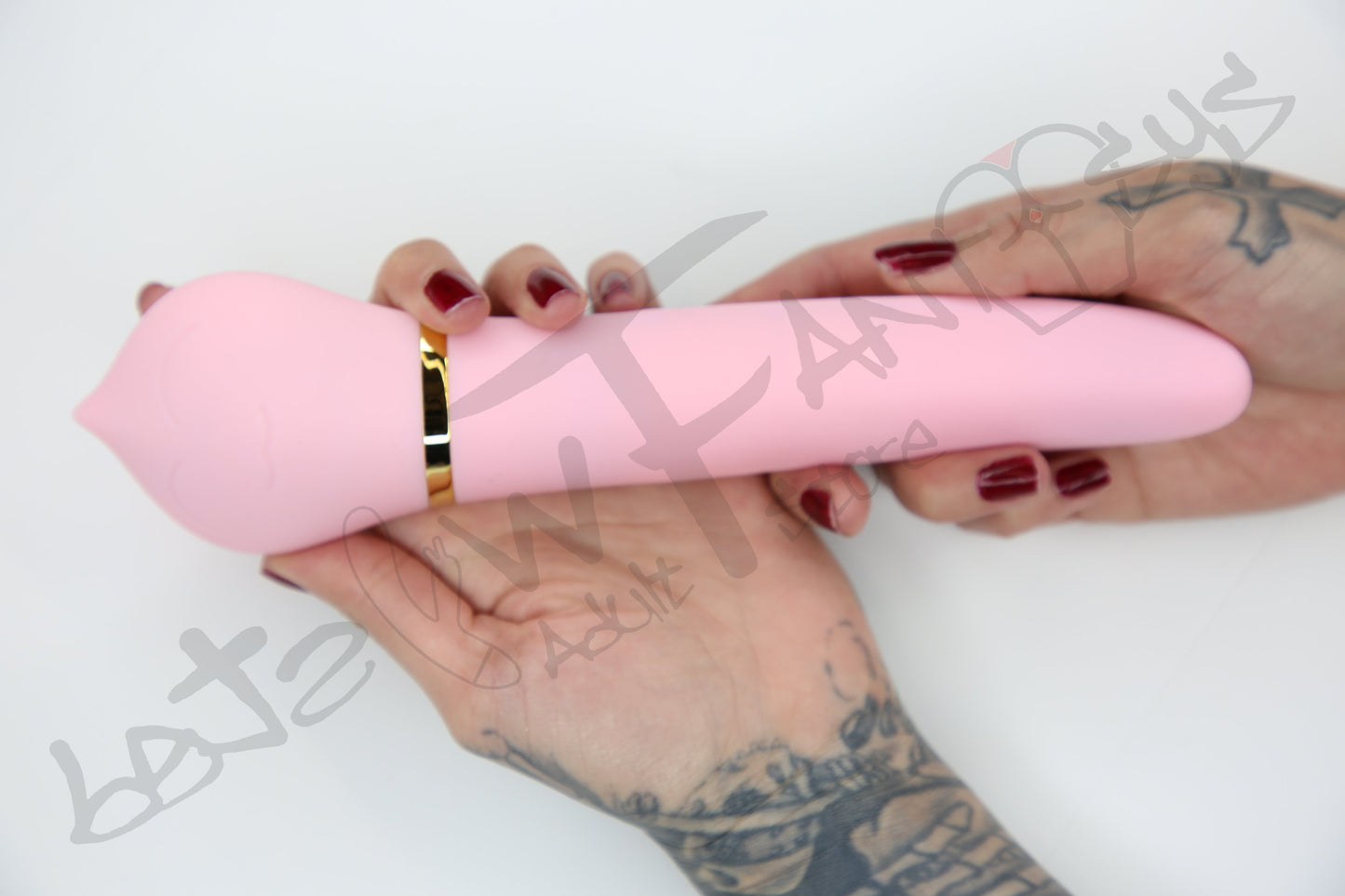 Magic 9" tongue deep licking vibrator