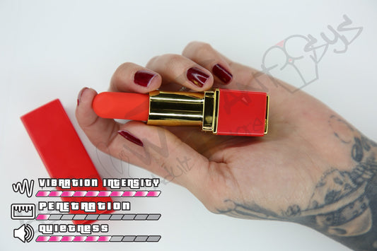 Bad bitch lipstick vibrator discrete