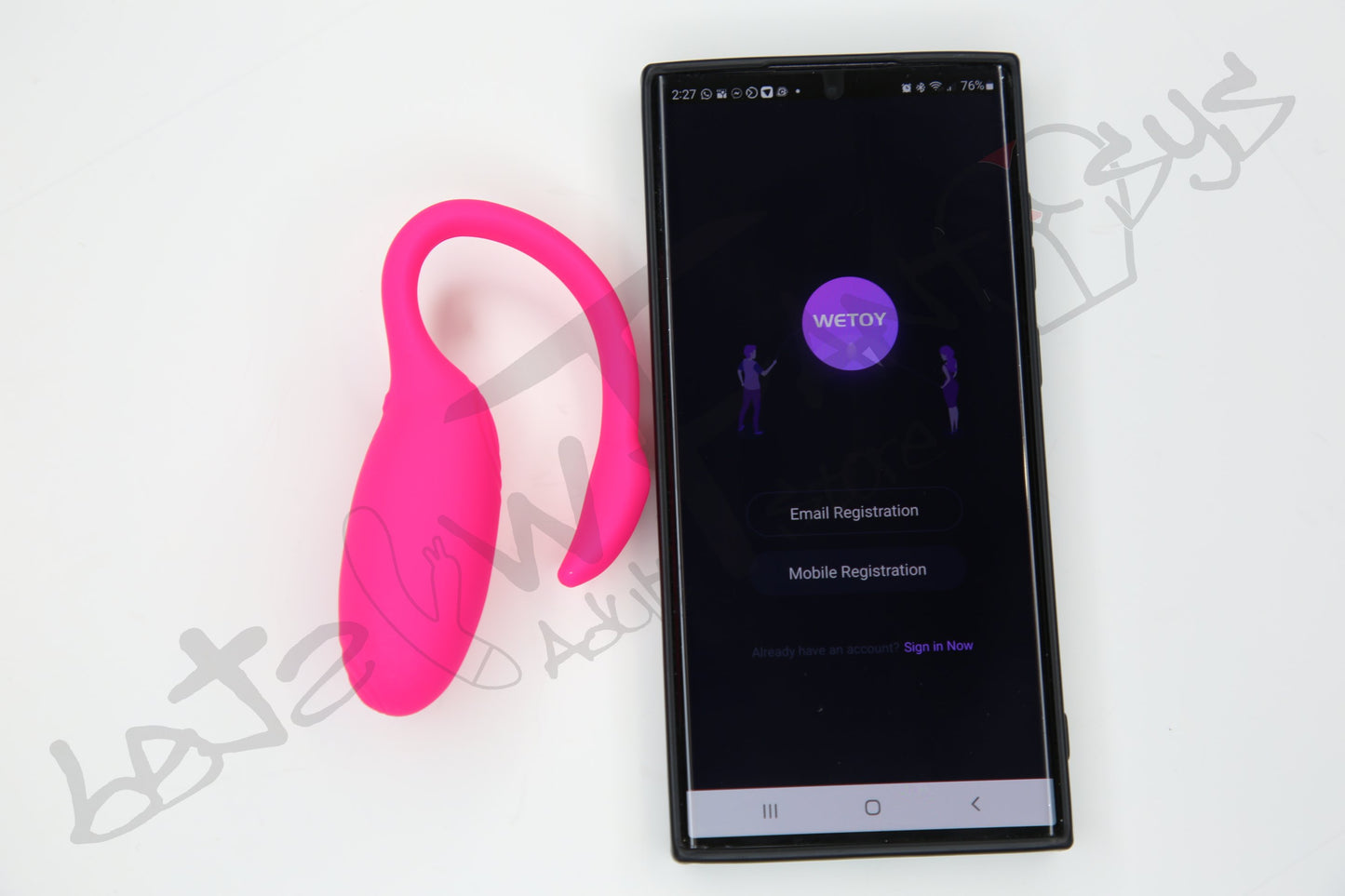 Flamingo app controlled couples Wetoy